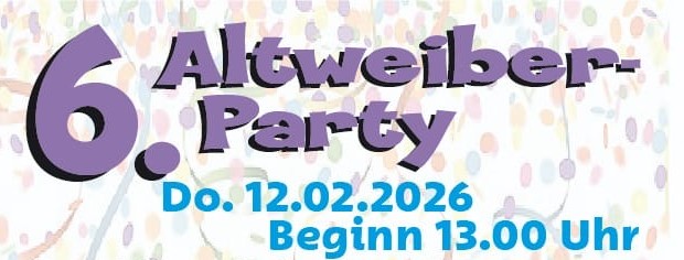 Altweiberparty 2026