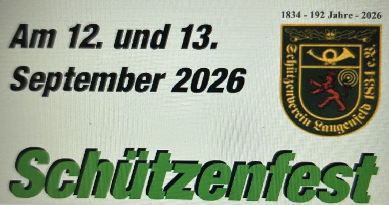 Schützenfest 2026