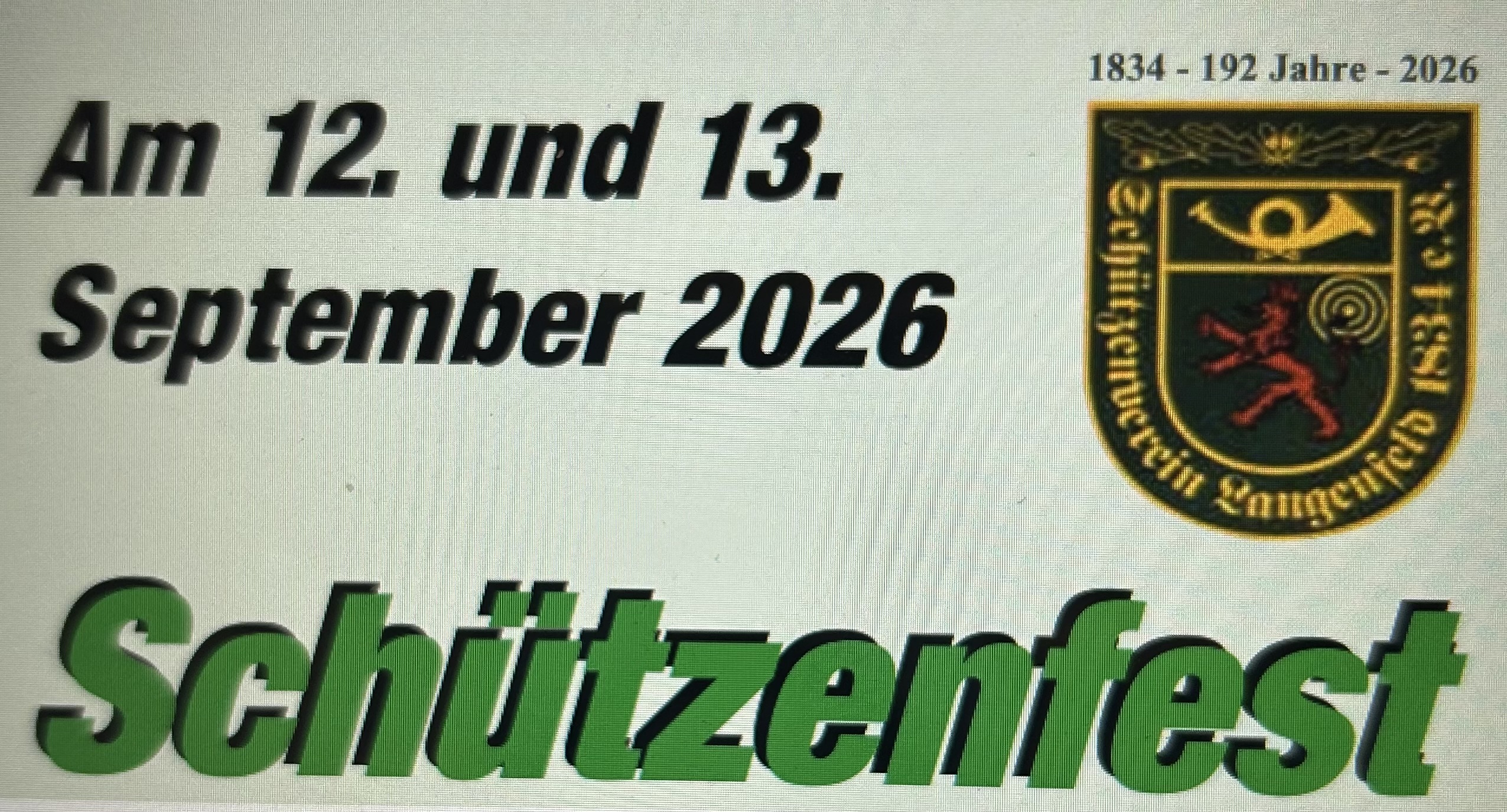 Schützenfest 2026